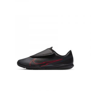 Nike Vapor 13 Club IC PS (V), Chaussure de Football Garçon Unisex Kinder, Black/Black-DK Smoke Grey, 29.5 EU
