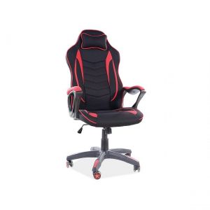 Signal CHAISE PIVOTANTE ZENVO NOIR / ROUGE