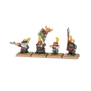 Games Workshop Jeux de soci&eacute;t&eacute; Warhammer ToW - Dwarfen Mountain Holds Etat Major de Nains Imperiaux