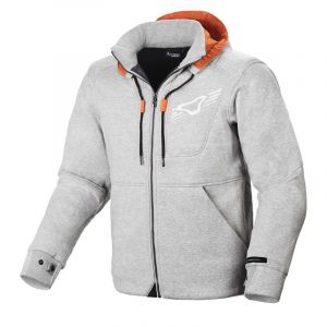 Macna Sweat Avec Fermeture District M Grey Print