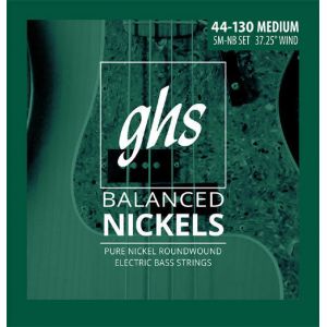 GHS 5M-NB - Jeu de 5 cordes guitare basse - Balanced Nickel - Medium 44-130