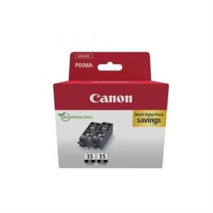Canon Pack de 2 cartouches d'encre noir - PGI-35 - Pour PIXMA iP100/iP110/TR150