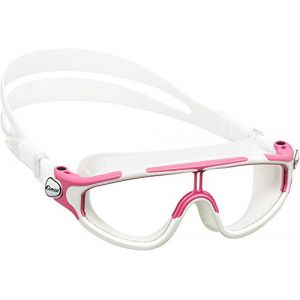 Cressi Baloo, Lunettes Piscine Natation Enfant Anti Buee Rose/Blanc