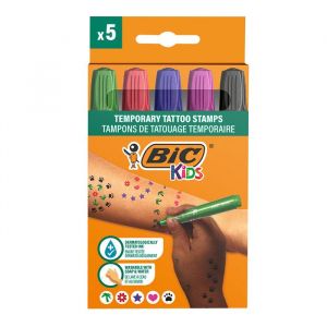 Bic Tampon De Tatouage Temporaire - Le Lot De 5 Tampons