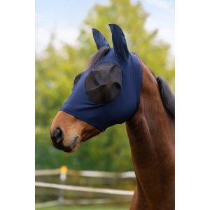 Covalliero Masque anti-mouches pour cheval FinoStretch