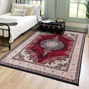 Tapis de Sol Mazovia - modèle VICTORIA - Qualité Oeko-Tex - Rot Turquie - 160x230 cm