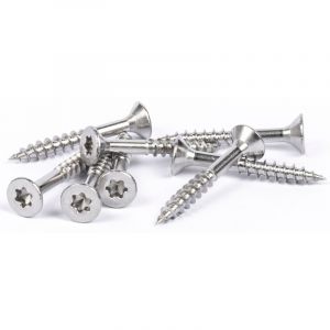 AFG Diffusion 600 vis à bois 5x60 inox A2 filetage partiel + 1 embout de visseuse