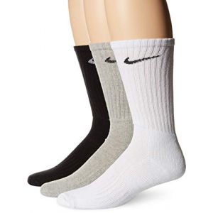 Nike Chaussettes Value Cotton Crew (3 paires) - Multicolore - Taille XL - Unisex