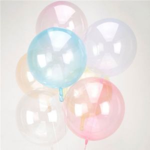 Ballon Crystal Clearz 45 cm Bleu