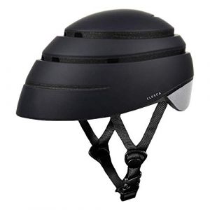 Closca Casque Pliable Loop R&eacute;fl&eacute;chissant Graphite Noir/L