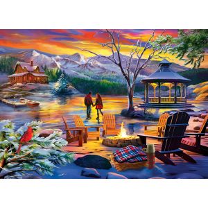 Master pieces Puzzle 1000 pièces : Le Temps d'un Voyage - Frozen Harmony