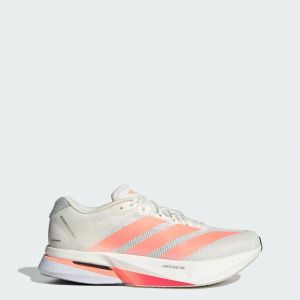 Adidas Adizero Boston 13 Chaussure de comp&eacute;tition Hommes-blanc, gris, Pointure 44