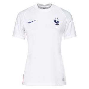 Nike Maillot de football FFF 2020 Stadium Away pour Femme - Blanc - Taille M - Female