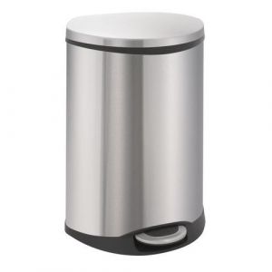 Image de Eko Poubelle Shell Bin 2x22L Tri sélectif Inox Mat