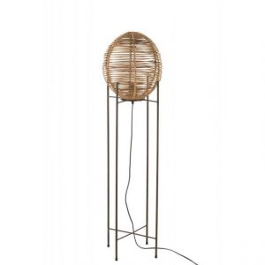 Prix Lampadaire sur Pied Design Trauco 115cm Naturel