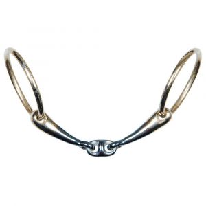 Harry's Horse Mors 2 anneaux pour cheval double brisure anatomique Sweet Iron