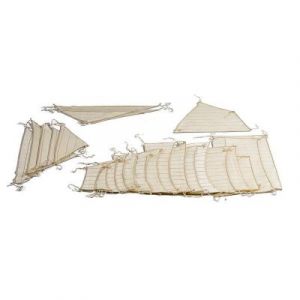 Billing boats Accessoires maquette de bateau en bois : Jeu de voiles pour Cutty Sark 01-00-0564