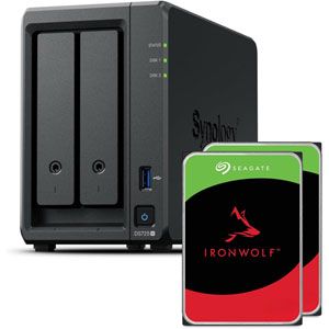 Image de Synology Bundle DS725+ avec 2x HDD Seagate IronWolf 6To - BUNDS725+ST6000VN