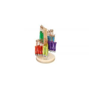 Opinel 92226 Présentoir 60 couteaux n° 7 VRI « Colorama », contenant 12 couteaux de chaque référence