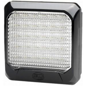 Hella 1GA 995 193-021 Phares de Travail - Plat Beam 500 - LED - 12V/24V - 550lm - Ajout - Debout - Nahfeldausleuchtung