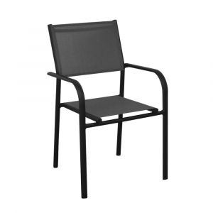 Proloisirs Fauteuil de jardin Aluminium DUCA Graphite