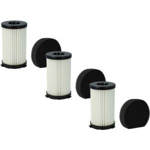 Vhbw 3x filtre compatible avec Bomann BS 1948 CB aspirateur - Filtre HEPA contre les allergies