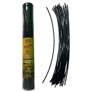 Avalon Bandes de Fils dentés en Nylon prédécoupées pour débroussailleuse et Tondeuse (4 mm - 80 unités)