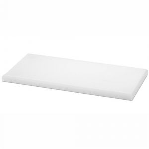 Pujadas Planche &agrave; D&eacute;couper Poly&eacute;thyl&egrave;ne Haute Densit&eacute; Blanche 400 x 200
