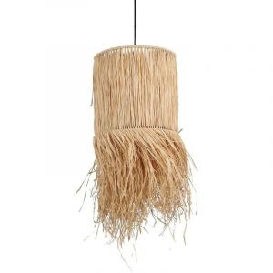Decoratie Fornord - Suspension Lungo raphia franges H60