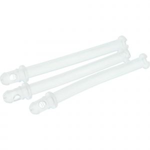 Vhbw 3x Tuyau &agrave; lait compatible avec DeLonghi EN520.S LATTISSIMA, EN520.S EX-1 LATTISSIMA PLUS, EN520.S EX-1 machine &agrave; caf&eacute;