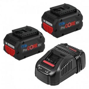 Bosch Pack de 2 batteries Procore 18V 8AH et son chargeur GAL1880CV en boite carton - 1600A01C4K