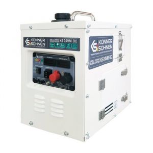 Ks 24VM-DC Générateur de courant continu 1,6 kW, 24-27,5 v 60 a, avec fonctionnement automatique et manuel, commande externe par contacts secs,