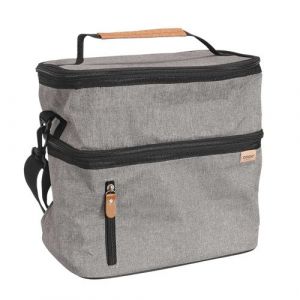 Lunch Bag Isotherme 2 Compartiments et Sangle de Transport - GLASSY - ALTOBUY