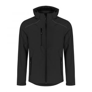 Image de Promodoro Veste Softshell homme grande taille, 5XL, noir