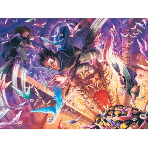 Image de New york Puzzle Company - Harry Potter Flying Keys - 1000 Piece Jigsaw Puzzle