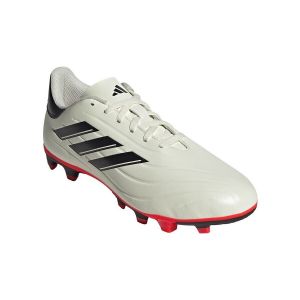 Adidas Chaussure Copa Pure II Club Multi-surfaces - Ivory / Core Black / Solar Red, Ivory / Core Black / Solar Red - Taille 44