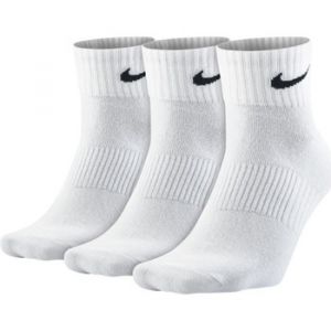 Nike Lightweight Quarter Training Sock Chaussettes, Couleur:blanc, Taille:XL