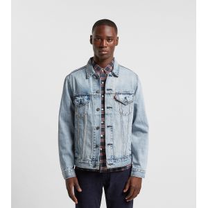 Image de Levi's The Virgil Trucker veste en jean Hommes bleu T. S