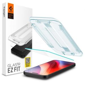 Spigen EZ Fit Glas.tR avec plateau d'installation - 1 pack Apple iPhone 16 Pro