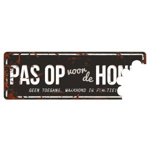 Panneau d'affichage attention au chien N D&D Home