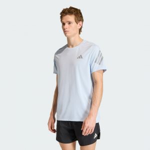 Adidas T-shirt adi365 Climacool manches courtes bleu clair gris - S