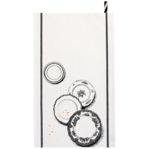 Declikdeco Torchon Arlette Blanc 50 x 70