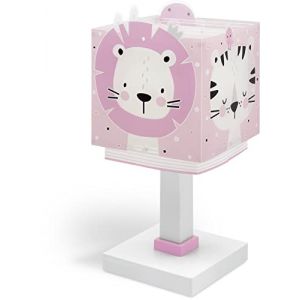 Dalber Lampe De Chevet Enfant Baby Jungle Rose 63111S