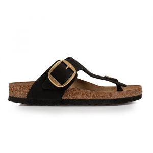 Birkenstock Tongs GIZEH BIG BUCKLE - Couleur 38 - Taille Noir