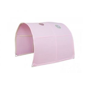 Tunnel de lit enfant coloris Rose