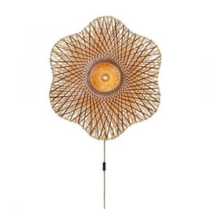 Good & Mojo Applique bambou naturel 87x87x87cm