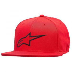 Image de Alpinestars Flexfit Casquette Homme Ageless Flat Hat Rouge/Black FR : M