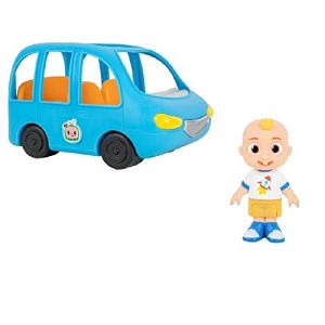 CoComelon CMW0104 CoComelon Lights & ; Sounds Family Fun Car + Figurine JJ Are We T re Yet ? Jouer et chanter