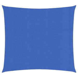 VidaXL Voile d'ombrage 160 g/m² Bleu 2x2 m PEHD