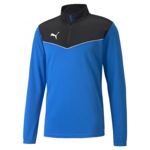 Puma Sweatshirt Individual Rise M bleu &eacute;lectrique/noir